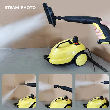 Handheld Steam Cleaner Automotive Sterilization Disinfection High Temperature 2000W Powerful Wiper Washer for Floor Kitchen Cars